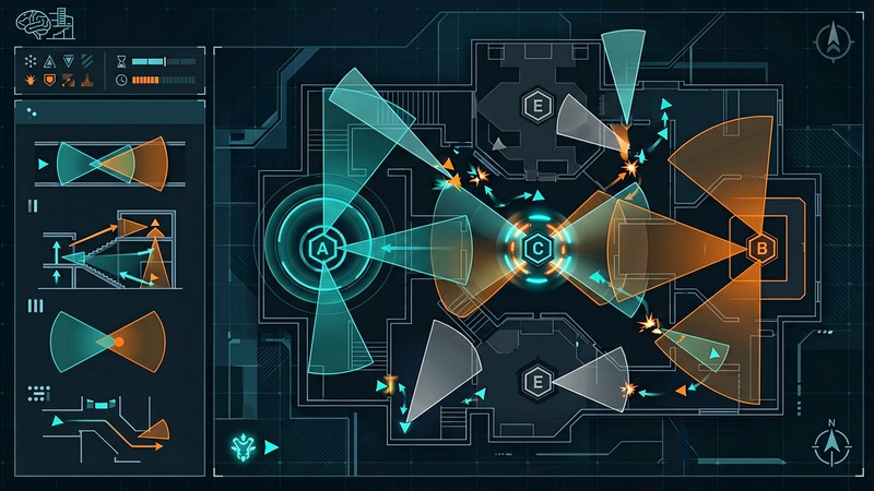 FPS oyunlarında taktiksel pozisyon alma ve harita kontrolü
